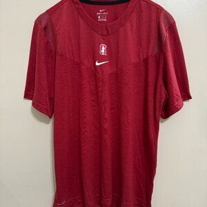 Nike Stanford Cardinal Football Team Issue On-Field Practice Shirt Mens 2XL NEW